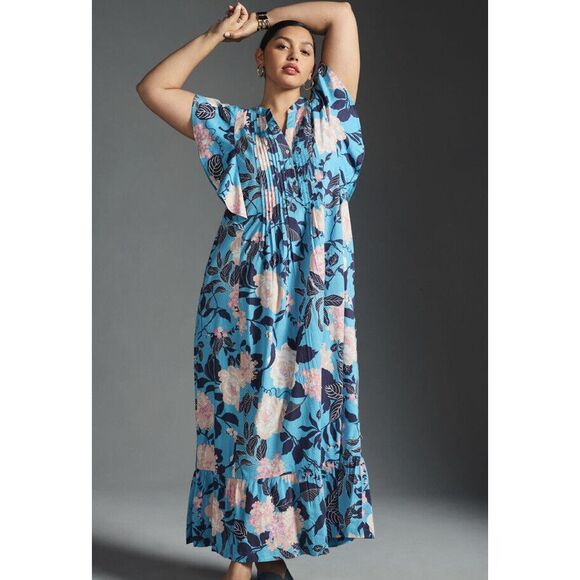 Anthropologie Maeve The Cassandra Maxi Dress - Picture 6 of 10